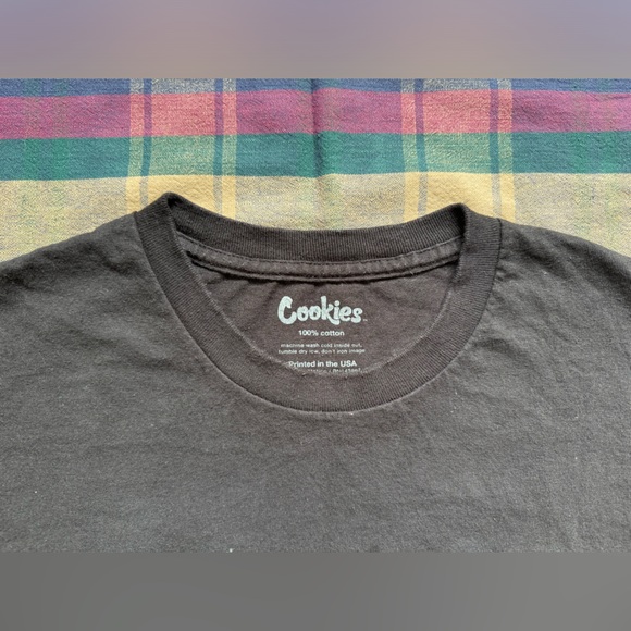 Cookies Graphic Logo Upper Echelon Black T-Shirt - Picture 8 of 12